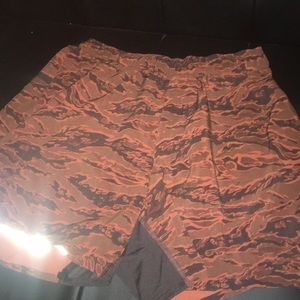 Lululemon camo shorts